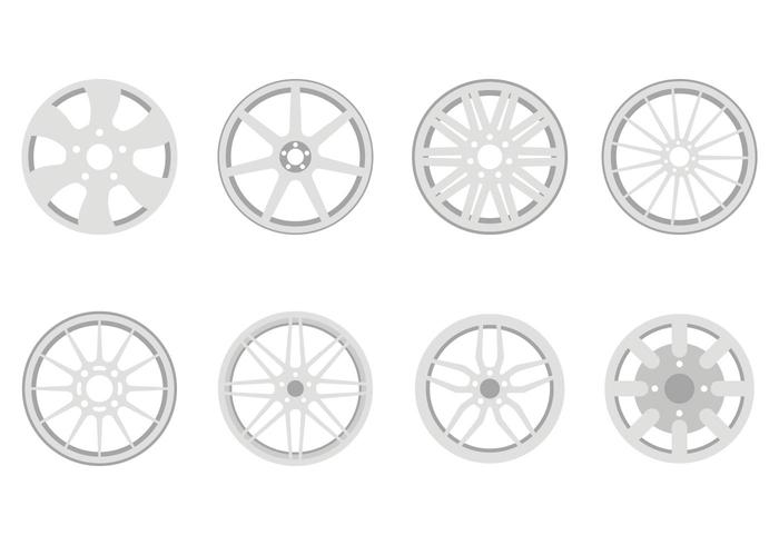 Flat Rims Vectors