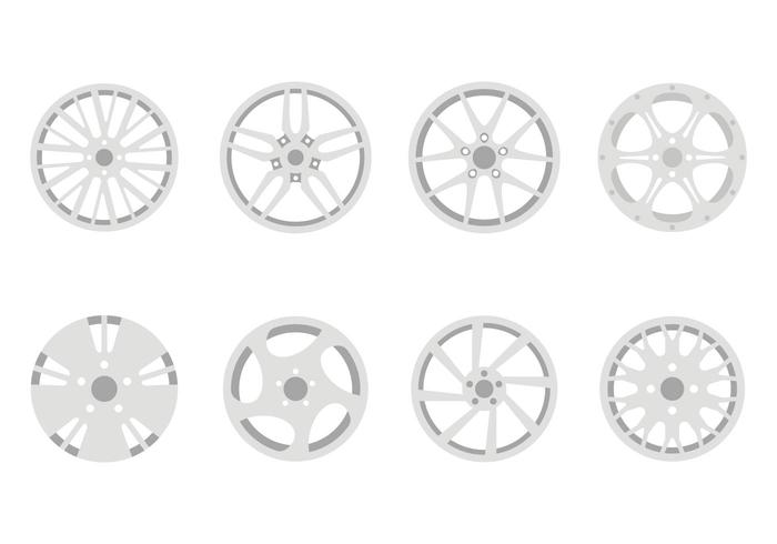 Flat Rims Vectors