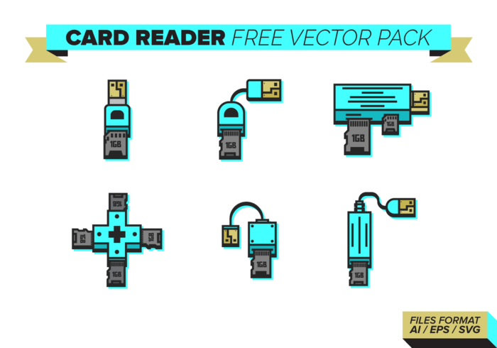 Card Reader Free Vector Pack Card Reader Free Vector Pack