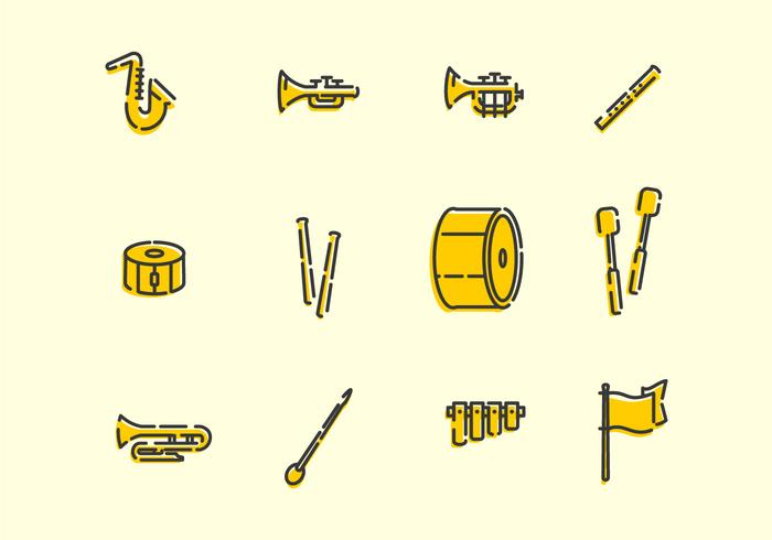 Marching Band Tools vector