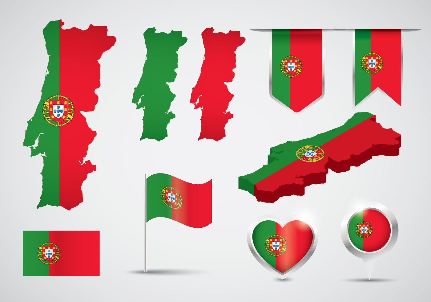 Portugal Map Vector Illustration 154120 Vector Art at Vecteezy