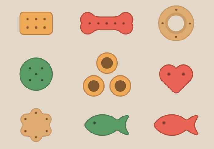 Pet Biscuits Collection vector