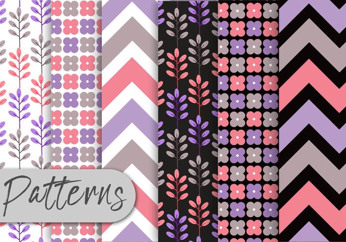 Soft Purple Pattern Set Soft Purple Pattern Set