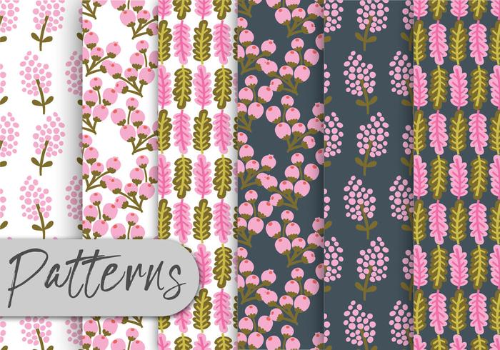 Soft Floral Pattern Set Soft Floral Pattern Set