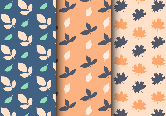 Free Leaf Floral Pattern vector