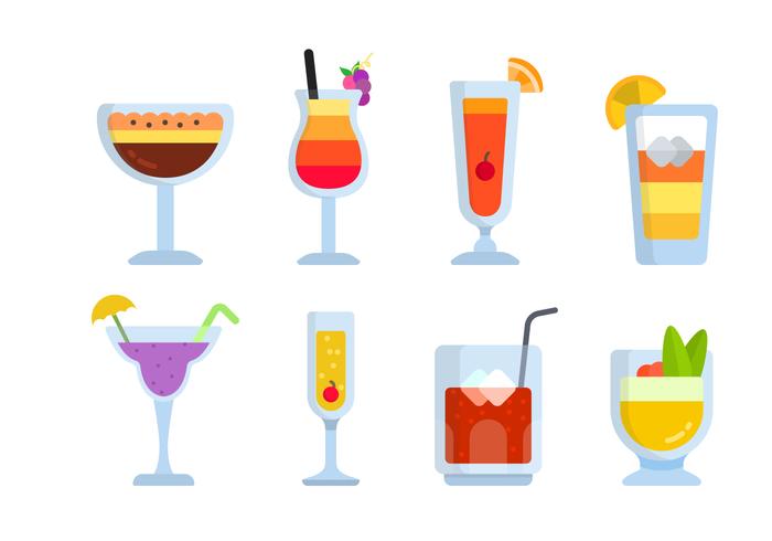 Vectors Glass Of Mocktail 156787 Vector Art at Vecteezy