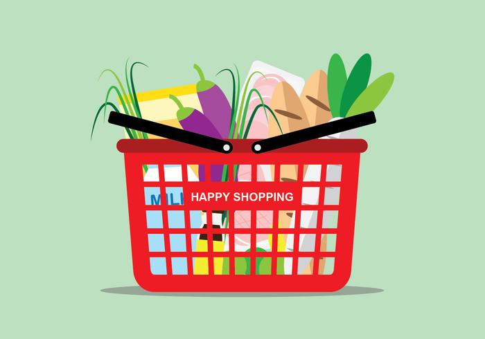 Shopping Grocery vector