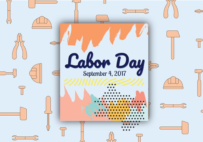 Labor Day Background vector