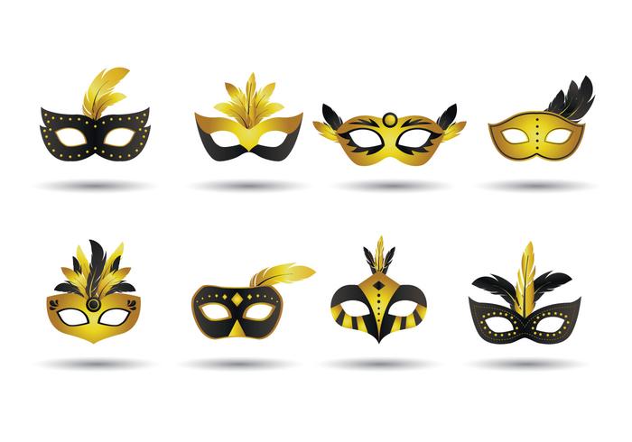 Masquerade Mask Vector