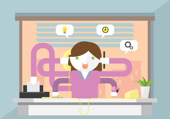 The Multitasking Secretary vector