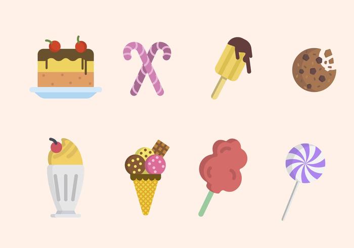 Flat Sweet Vectors