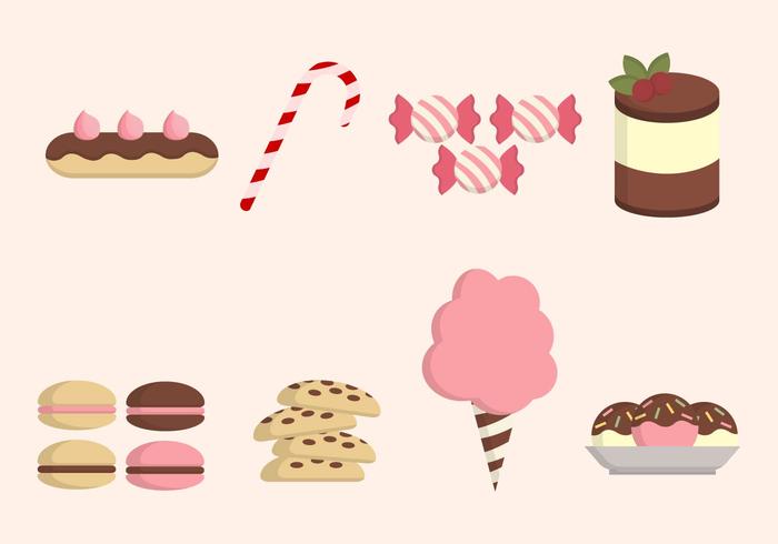 Flat Sweet Vectors