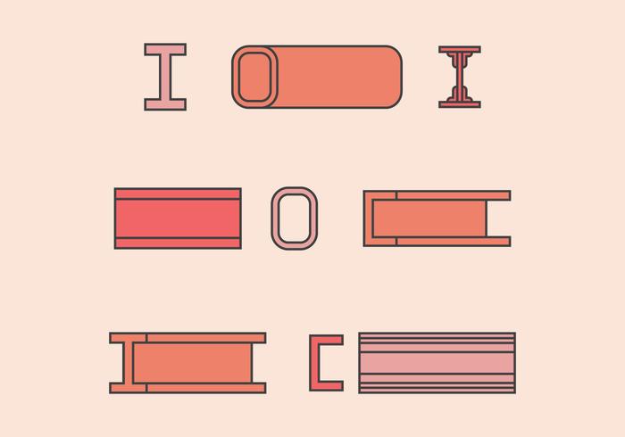 Orange Construction Set vector