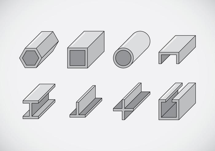 Girder Icons  vector