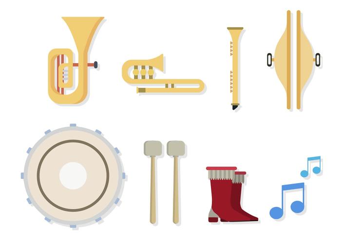 Flat Marching Band Vectors