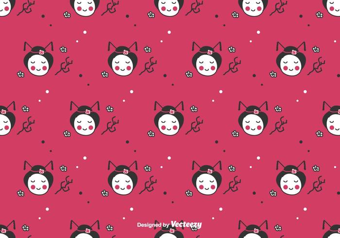 Download Kuromi On A Pink Cherry Wallpaper