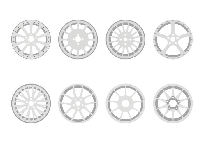 Flat Rims Vectors