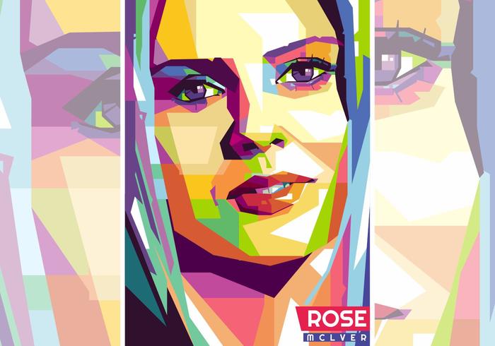 Rose Mclver Vector WPAP Rose Mclver Vector WPAP