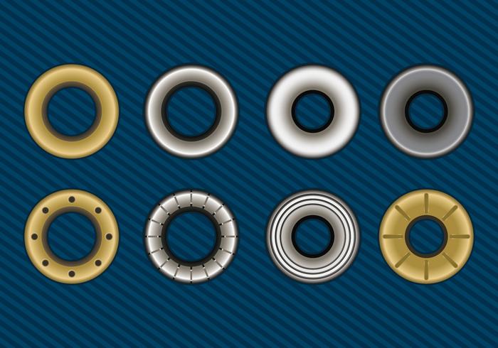 Eyelet Vector Set