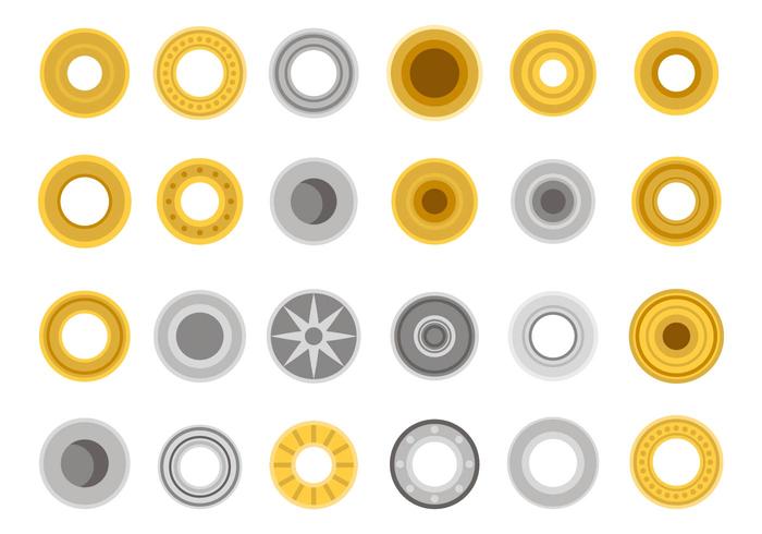 Free Metal Accessories Icons Vector