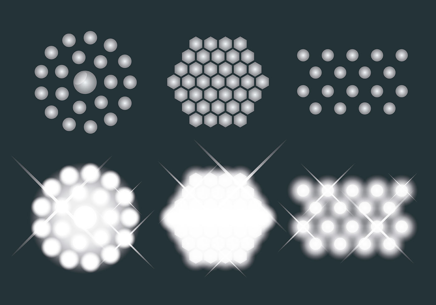 Outdoor Lights Vector Outdoor Lights Vector