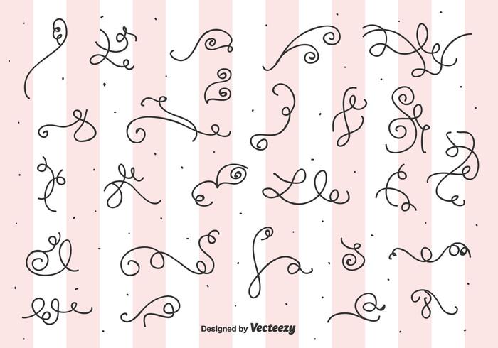 Curls And Swirls Vector