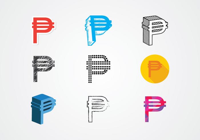 Currency Peso Symbol Vector Currency Peso Symbol Vector