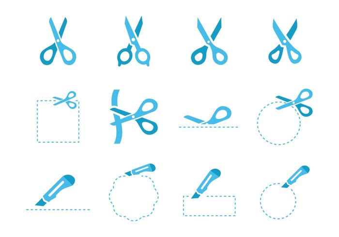 Free Scissors Icons Vector