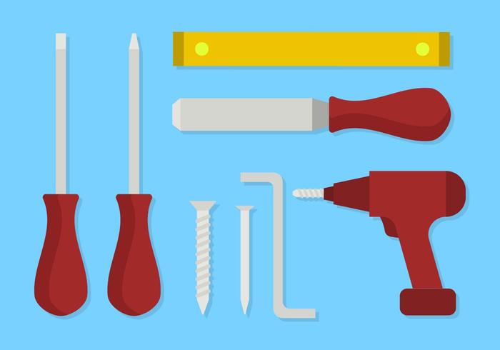 Flat Tool Vectors Flat Tool Vectors