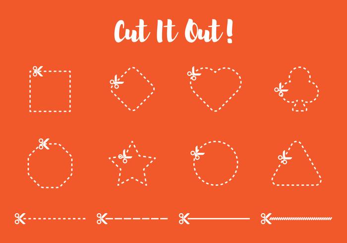 Cut It Out vector