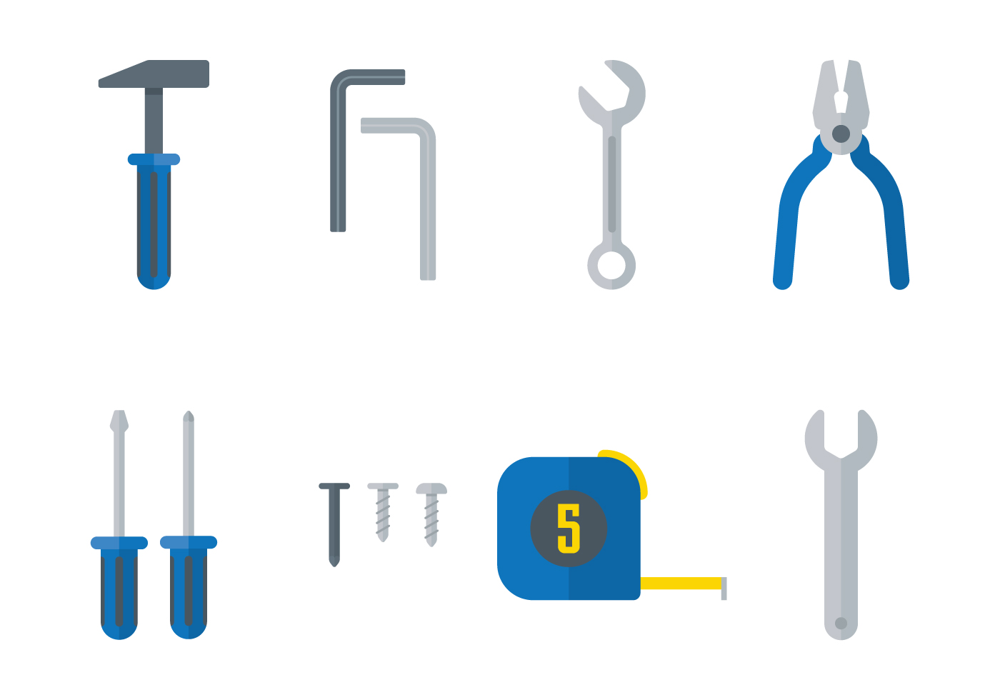 Tools Set Vector 154928 Vector Art At Vecteezy Tools Set Vector 154928 Vector Art At Vecteezy