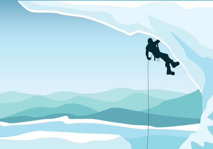 Alpine Climber vector