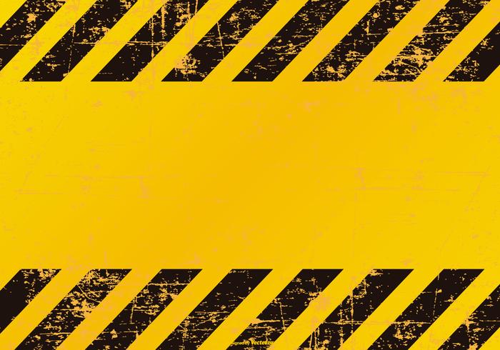 Grunge DangerCaution Background vector