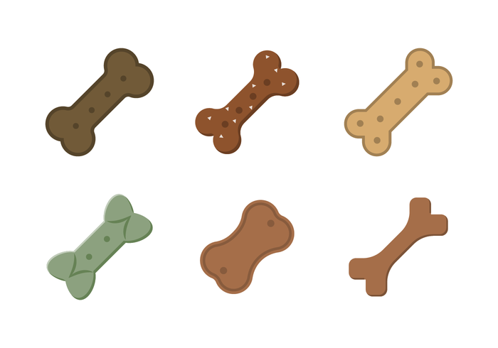 Vector de la galleta del perro