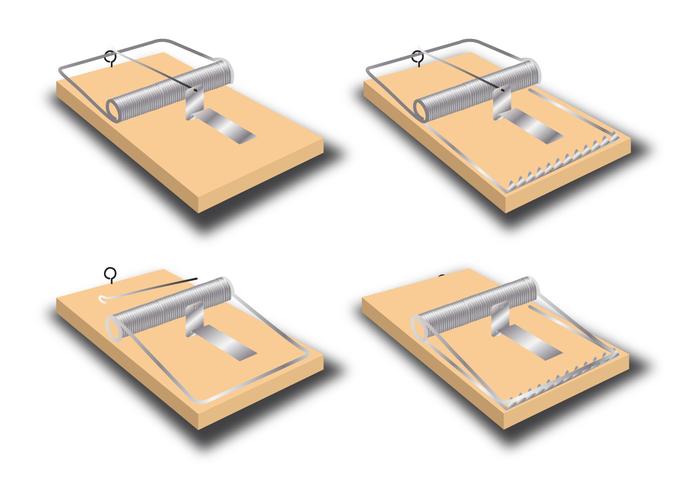 Vectores de trampa de ratón