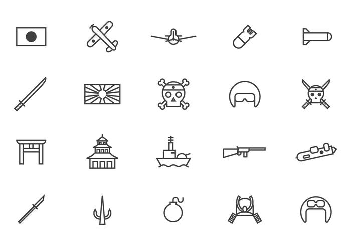Free Kamikaze Vectors Free Kamikaze Vectors