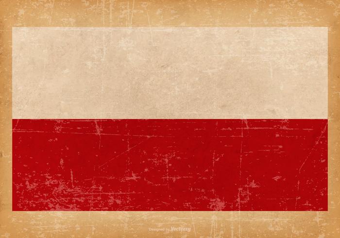 Grunge Flag of Poland Grunge Flag of Poland