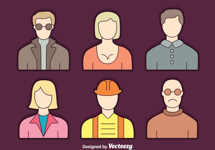 People Profession Collection Vector