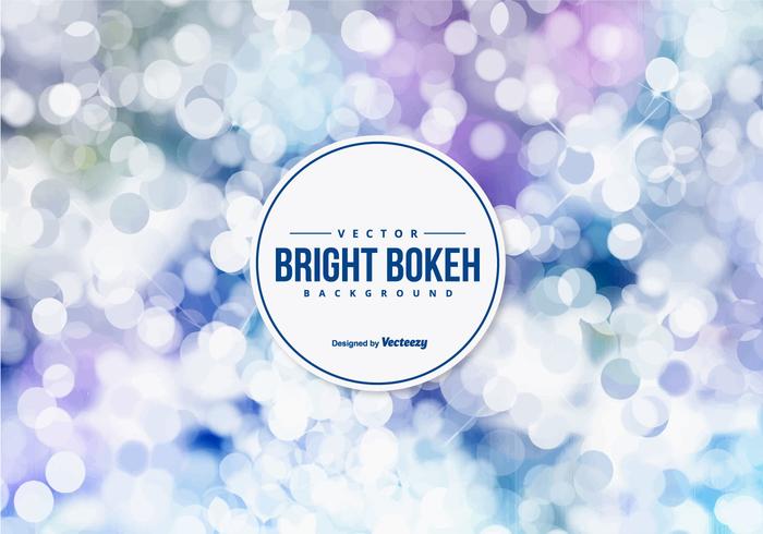 Fondo brillante hermoso de Bokeh vector