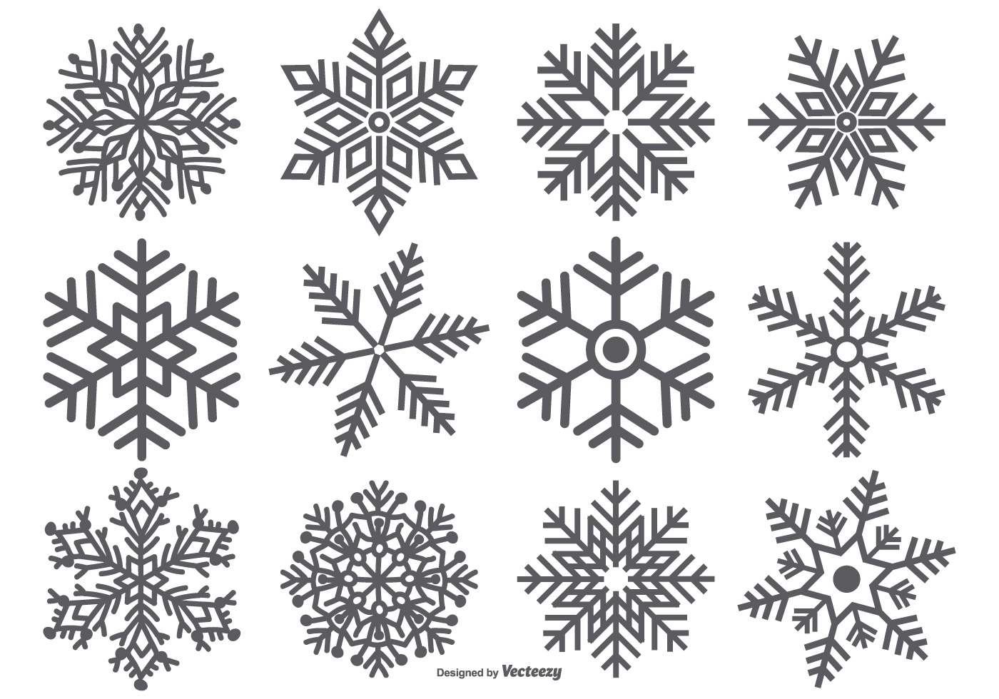 Download Snowflake Free Vector Art - (6572 Free Downloads)