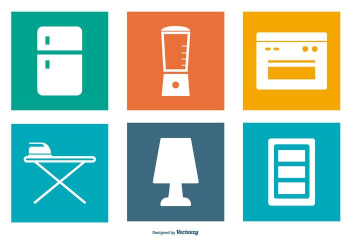 Home Elements Icon Collection vector