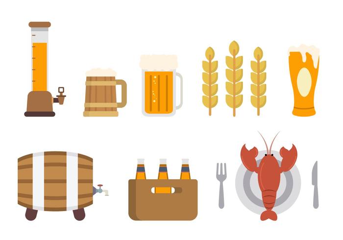 Flat Beer Vectors