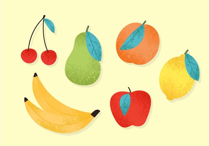 Free Cute Fruit Vectors