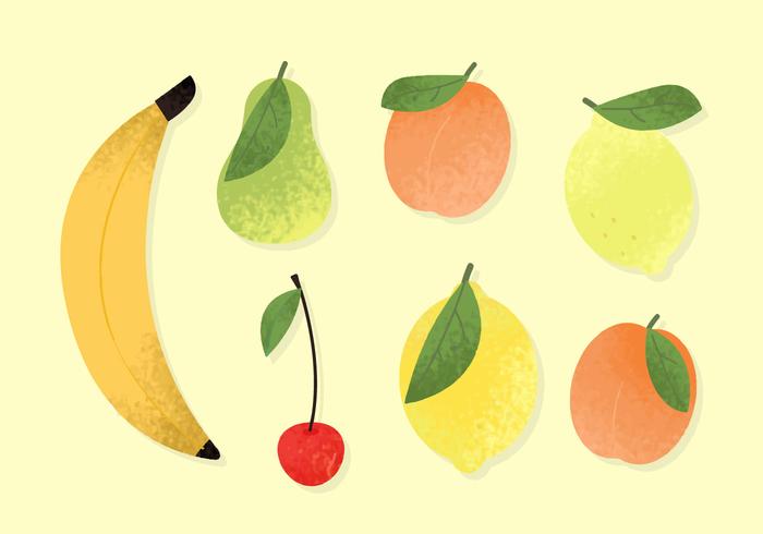 Free Cute Fruit Vectors