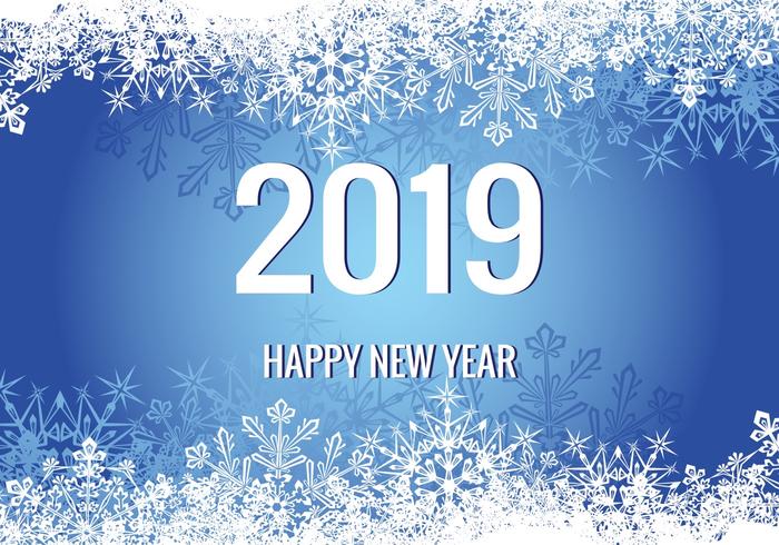 New Year 2019 Illustration vector