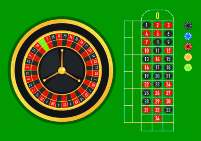 Sample Vector Of Roulette Table
