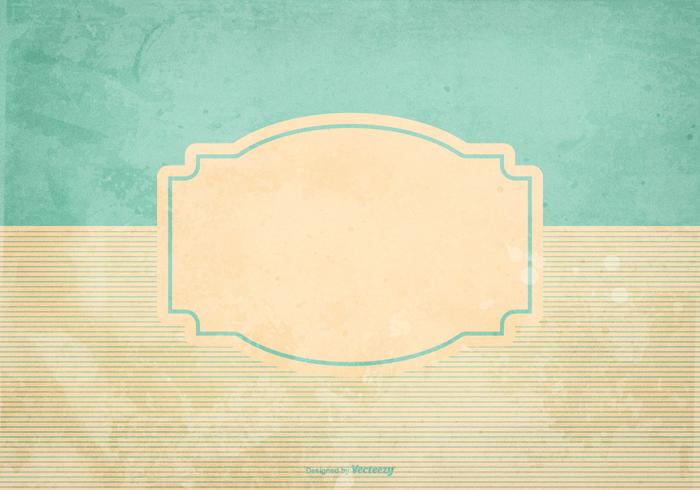 Blank Retro Grunge Style Background vector