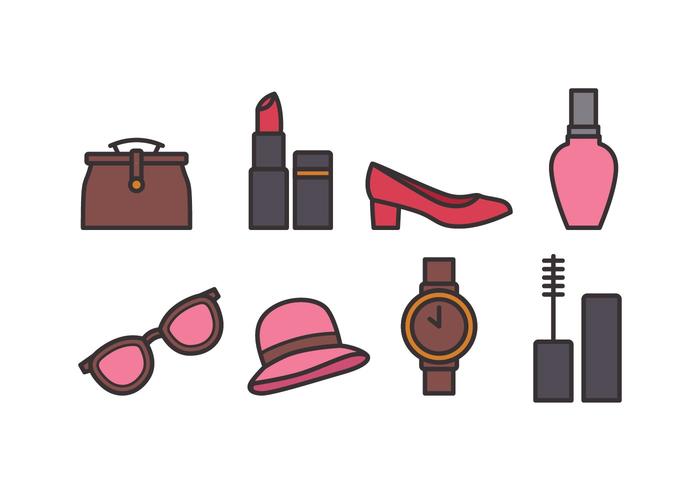 Fashion Icon Set vector