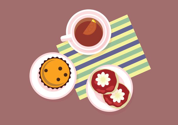 Tea Time Vector