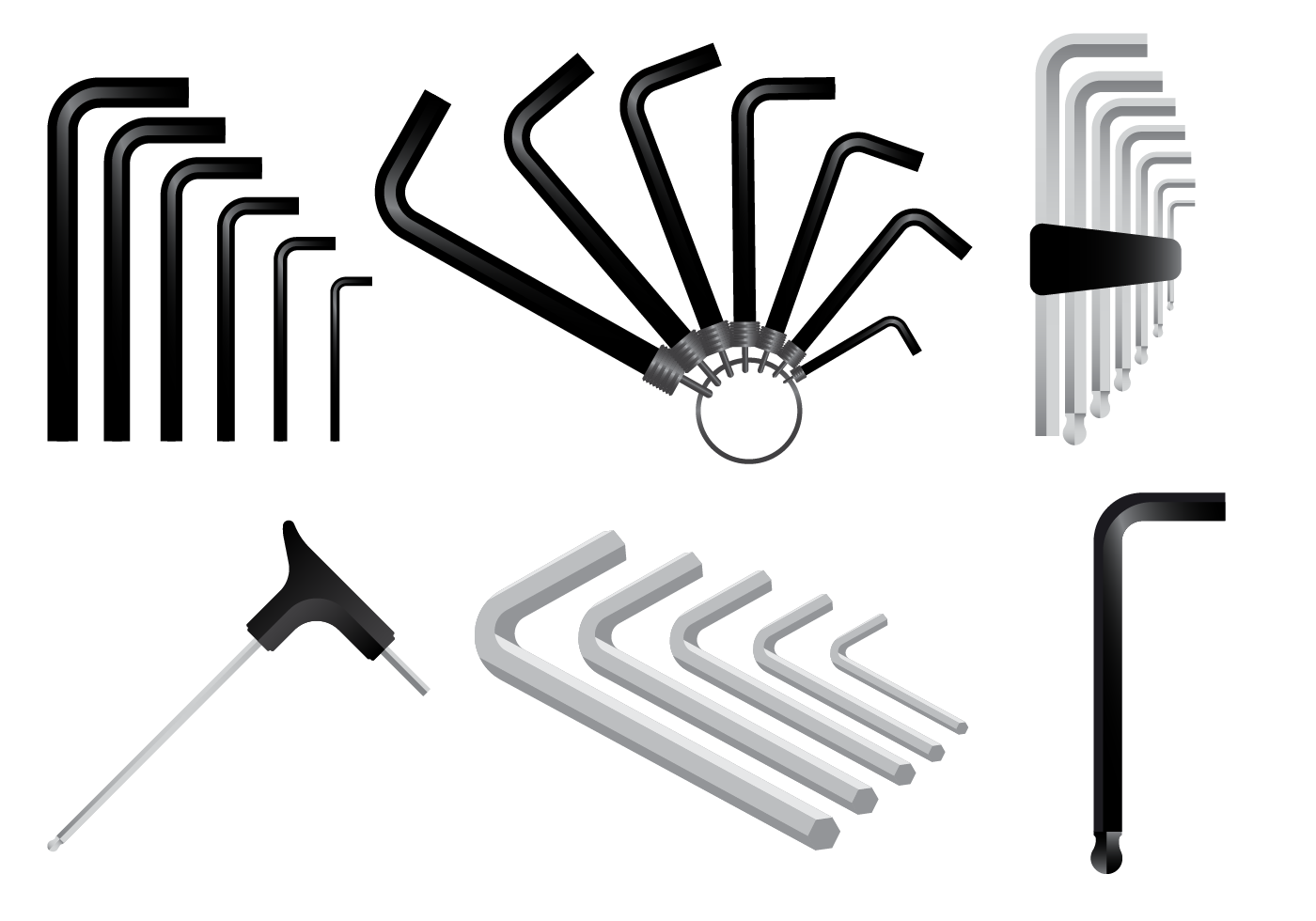 3D Allen Key Vector 156048 Vector Art at Vecteezy